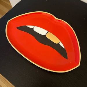 Jonathan Adler - Lips Trinket Tray - Decorative tray in GREAT condition